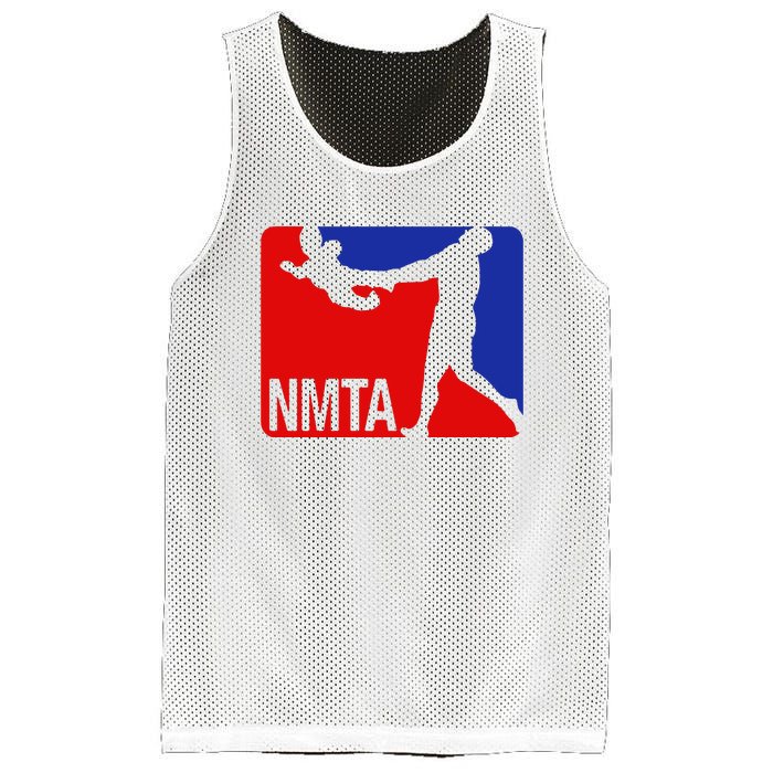 National Midget Tossing Association Funny Mesh Reversible Basketball Jersey Tank