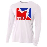 National Midget Tossing Association Funny Cooling Performance Long Sleeve Crew