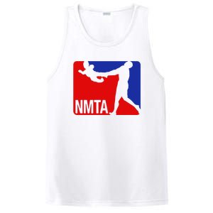 National Midget Tossing Association Funny PosiCharge Competitor Tank