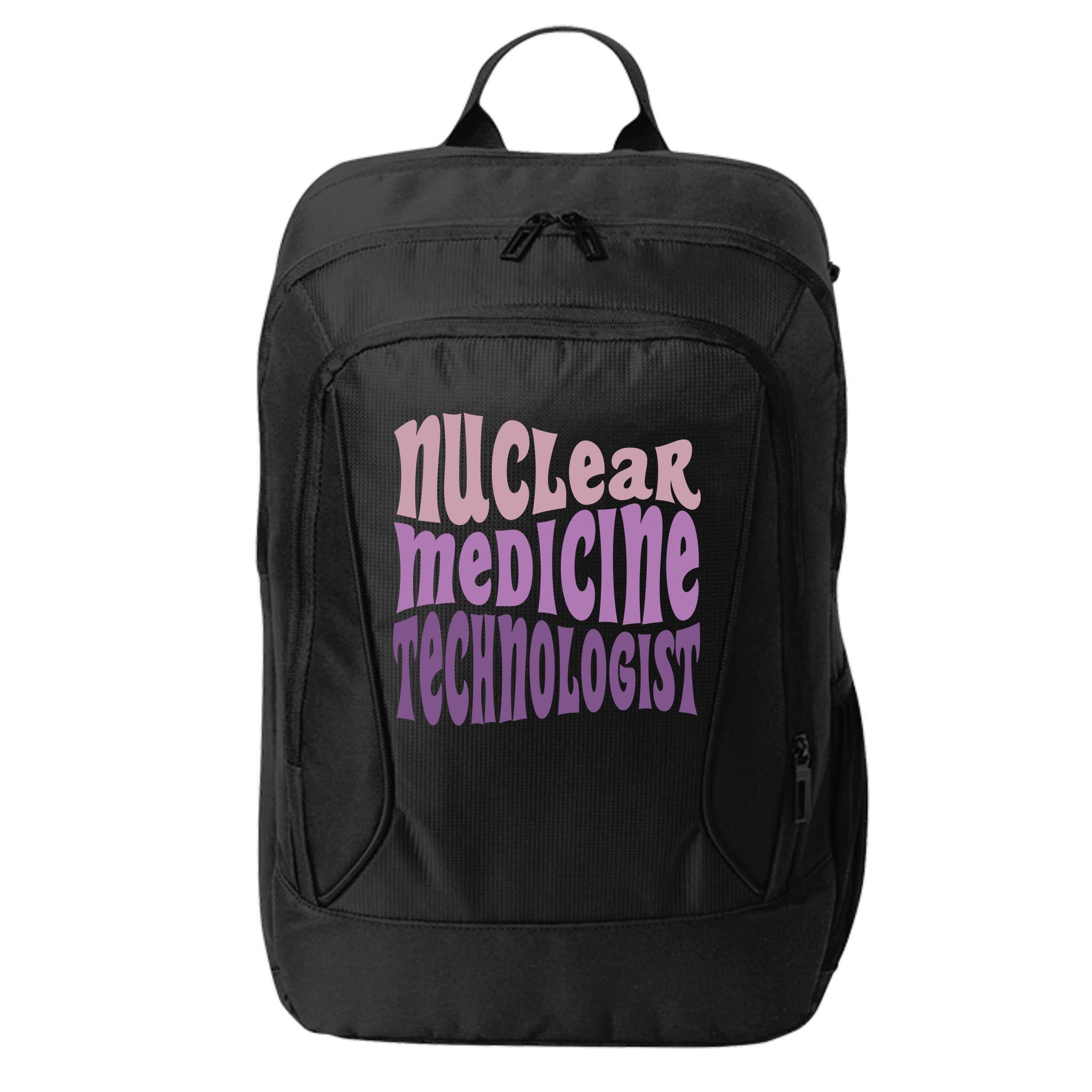 Nuc Med Tech Nuclear Medicine Technologist Gift City Backpack