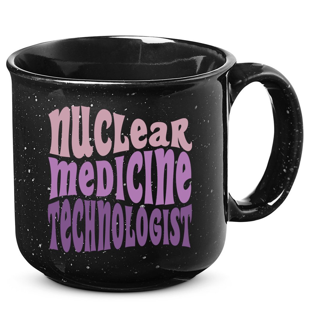 Nuc Med Tech Nuclear Medicine Technologist Gift 15oz Campfire Ceramic Mug