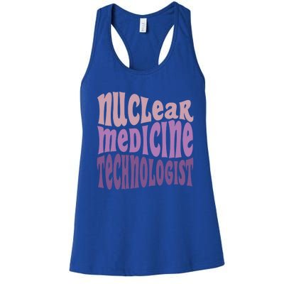 Nuc Med Tech Nuclear Medicine Technologist Gift Women's Racerback Tank