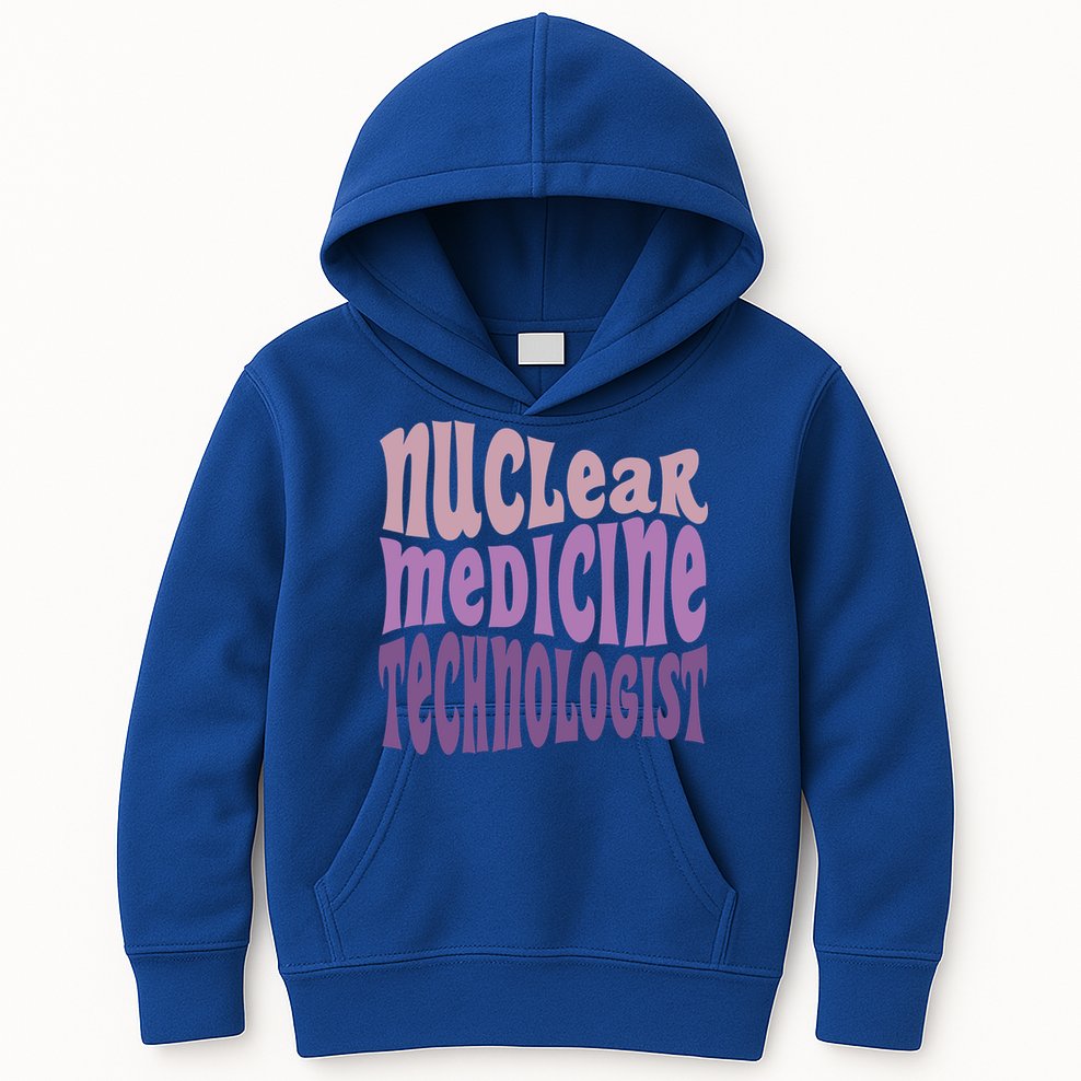 Nuc Med Tech Nuclear Medicine Technologist Gift Kids Hoodie