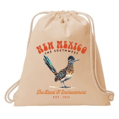 New Mexico Traveling Trip Southwest The Land Of Enchantment Drawstring Bag