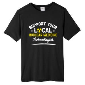 Nuc Med Tech Nuclear Medicine Technologist Gift Tall Fusion ChromaSoft Performance T-Shirt