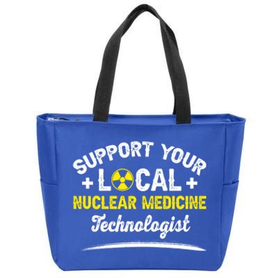 Nuc Med Tech Nuclear Medicine Technologist Gift Zip Tote Bag