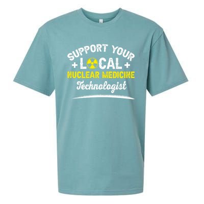 Nuc Med Tech Nuclear Medicine Technologist Gift Sueded Cloud Jersey T-Shirt