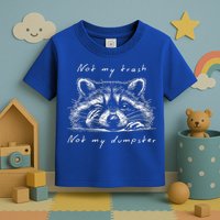 Not My Trash Not My Dumpster Toddler T-Shirt