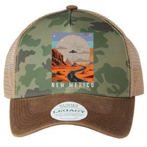 New Mexico The Land Of Enchantment Pride Ufo Legacy Tie Dye Trucker Hat