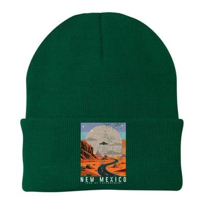 New Mexico The Land Of Enchantment Pride Ufo Knit Cap Winter Beanie