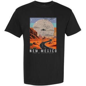 New Mexico The Land Of Enchantment Pride Ufo Garment-Dyed Heavyweight T-Shirt