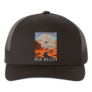 New Mexico The Land Of Enchantment Pride Ufo Yupoong Adult 5-Panel Trucker Hat