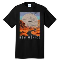 New Mexico The Land Of Enchantment Pride Ufo Tall T-Shirt