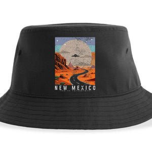 New Mexico The Land Of Enchantment Pride Ufo Sustainable Bucket Hat