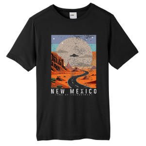 New Mexico The Land Of Enchantment Pride Ufo Tall Fusion ChromaSoft Performance T-Shirt