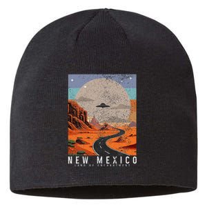 New Mexico The Land Of Enchantment Pride Ufo Sustainable Beanie