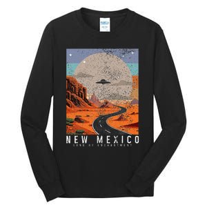 New Mexico The Land Of Enchantment Pride Ufo Tall Long Sleeve T-Shirt