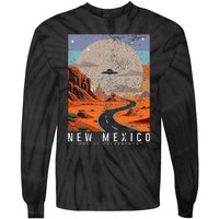 New Mexico The Land Of Enchantment Pride Ufo Tie-Dye Long Sleeve Shirt