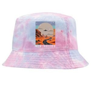 New Mexico The Land Of Enchantment Pride Ufo Tie-Dyed Bucket Hat