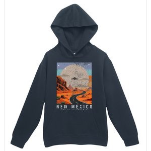 New Mexico The Land Of Enchantment Pride Ufo Urban Pullover Hoodie