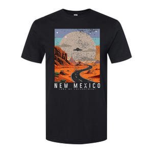 New Mexico The Land Of Enchantment Pride Ufo Softstyle CVC T-Shirt