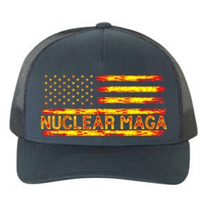 Nuclear Maga USA Flag Yupoong Adult 5-Panel Trucker Hat