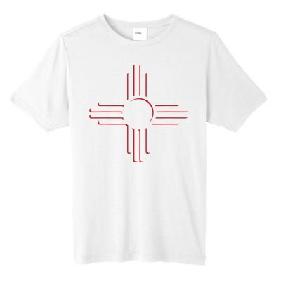 New Mexico Unique Red Zia Symbol Flag Gift Tall Fusion ChromaSoft Performance T-Shirt