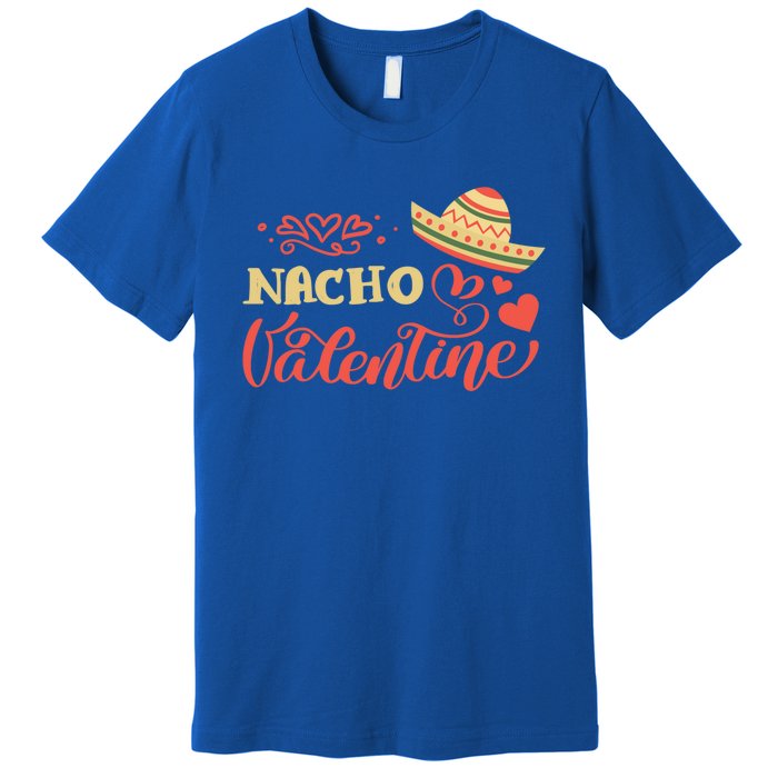 Nacho Mexican Valentines Day Costume Couple Matching Gift Premium T-Shirt