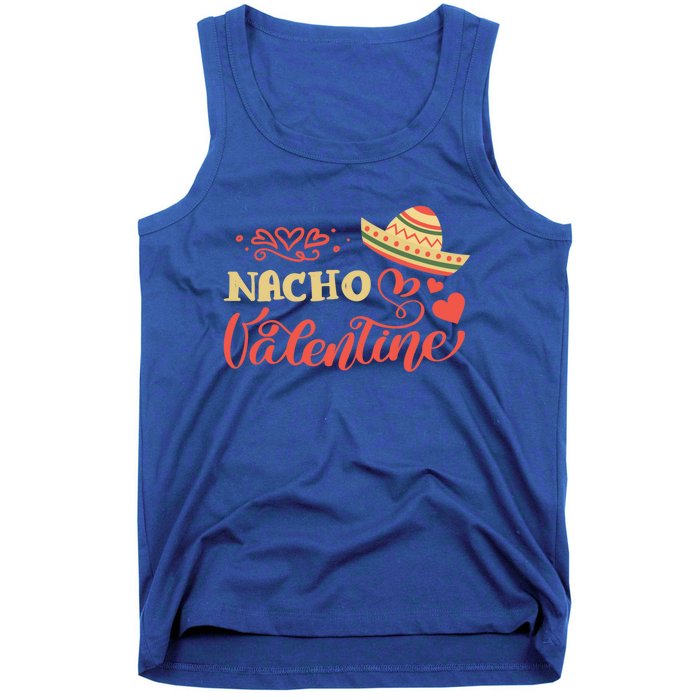 Nacho Mexican Valentines Day Costume Couple Matching Gift Tank Top