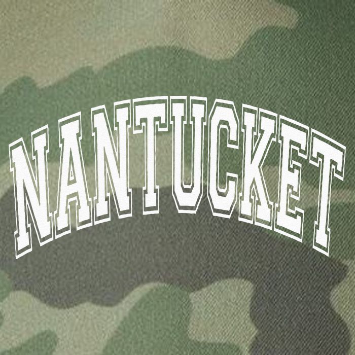 Nantucket Massachusetts Varsity Style Pink With White Text Legacy Tie Dye Trucker Hat