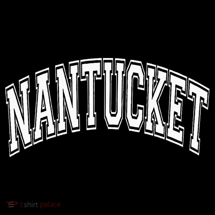 Nantucket Massachusetts Varsity Style Pink With White Text Flatbill Hat