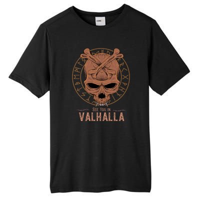 Norse Mythology Viking See You In Valhalla Tall Fusion ChromaSoft Performance T-Shirt