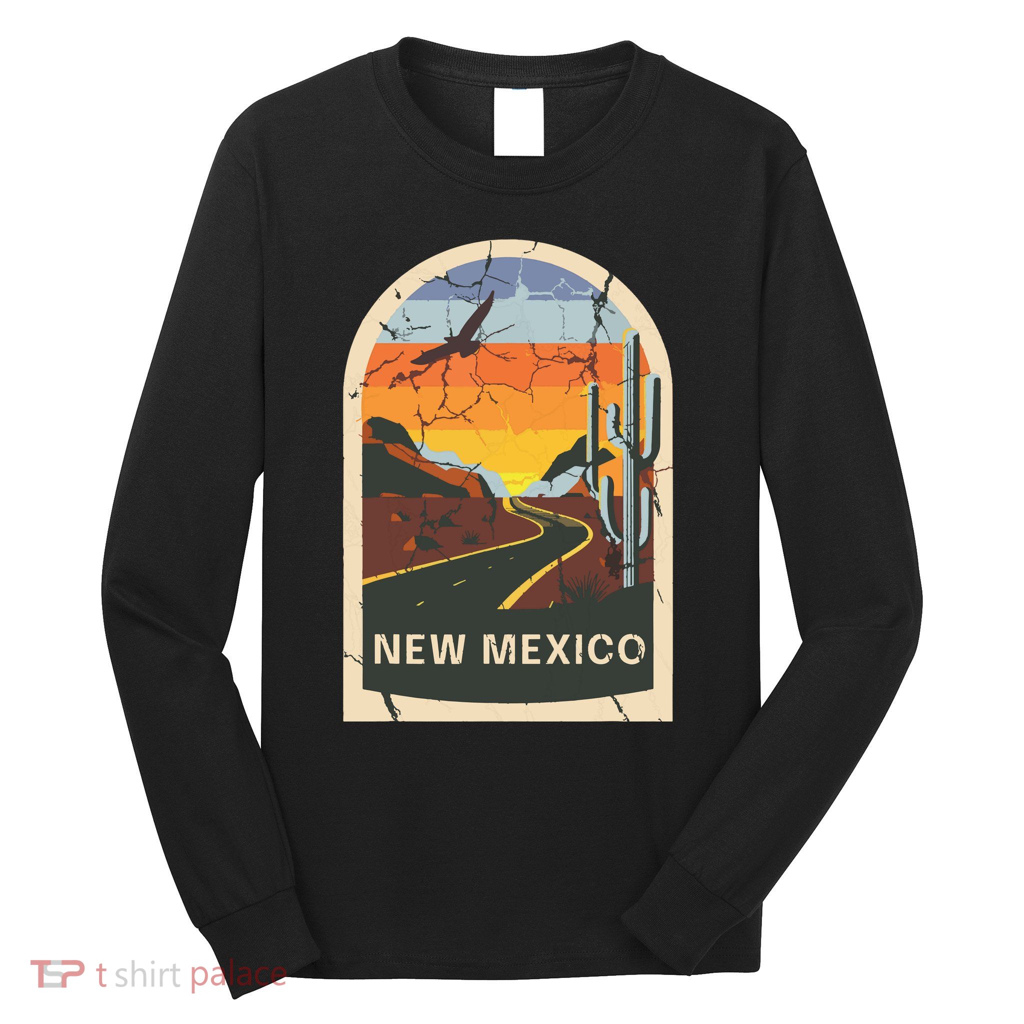 New Mexico Vintage Long Sleeve Shirt