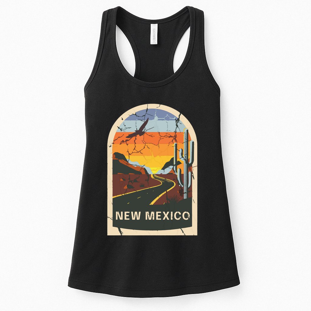 New Mexico Vintage Womens Tank Top