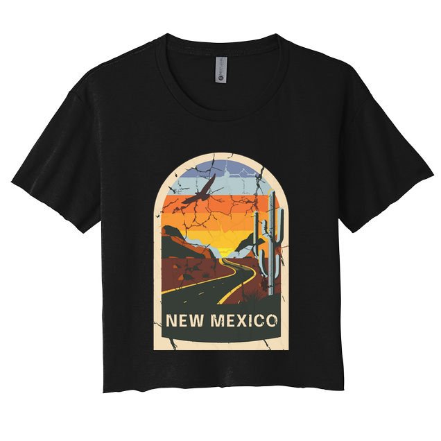 New Mexico Vintage Crop Top