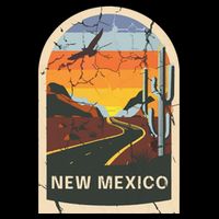 New Mexico Vintage Womens T-Shirt