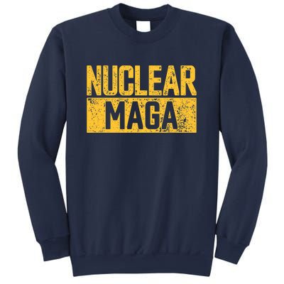 Nuclear Maga Vintage Distressed Nuclear Maga Sweatshirt