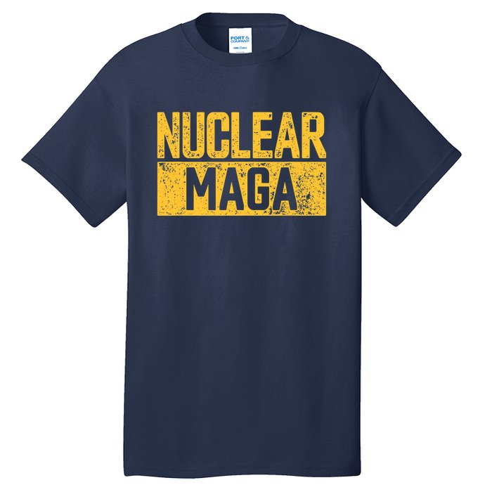 Nuclear Maga Vintage Distressed Nuclear Maga Tall T-Shirt