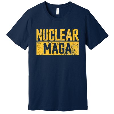 Nuclear Maga Vintage Distressed Nuclear Maga Premium T-Shirt