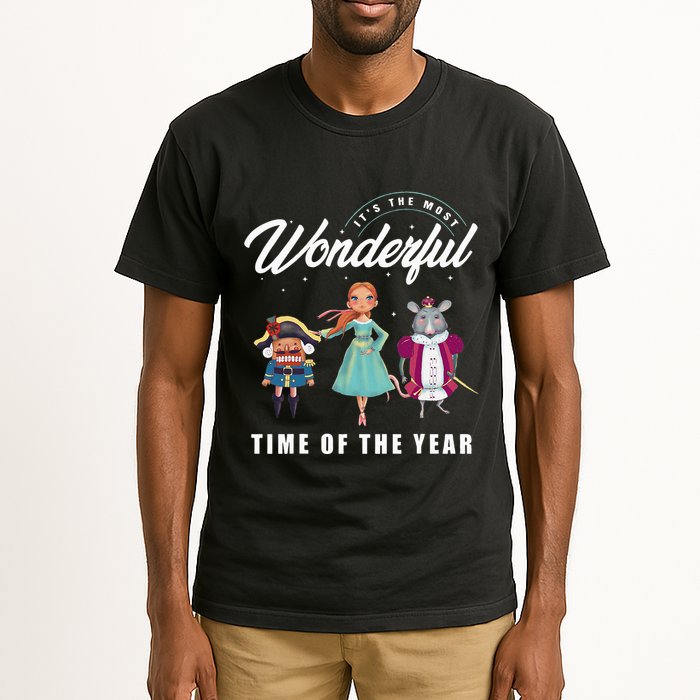 Nutcracker Most Wonderful Time Of The Year Ballet Dance Xmas Tall T-Shirt