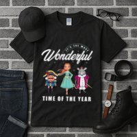 Nutcracker Most Wonderful Time Of The Year Ballet Dance Xmas Tall T-Shirt