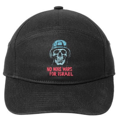 No More Wars For Israel 7-Panel Snapback Hat