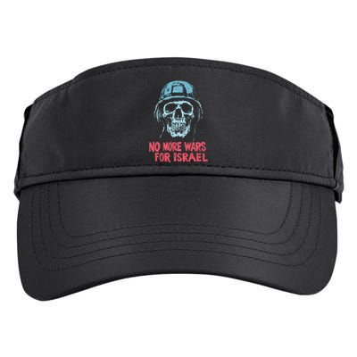 No More Wars For Israel Adult Drive Performance Visor