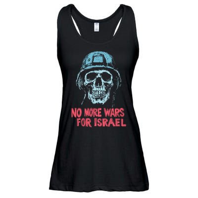 No More Wars For Israel Ladies Essential Flowy Tank