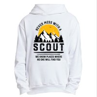 Never Mess With A Scout Funny Camping Proud Scout Scouting Urban Pullover Hoodie