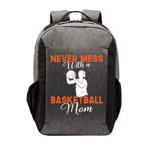 Never Mess With A Basketball Mom Gift Vector Backpack