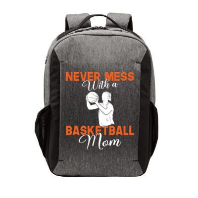 Never Mess With A Basketball Mom Gift Vector Backpack