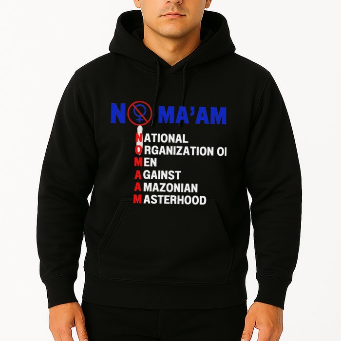 No MaAm Yes Maam Married With For Children Hoodie