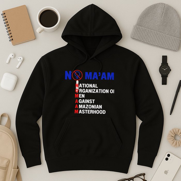 No MaAm Yes Maam Married With For Children Hoodie