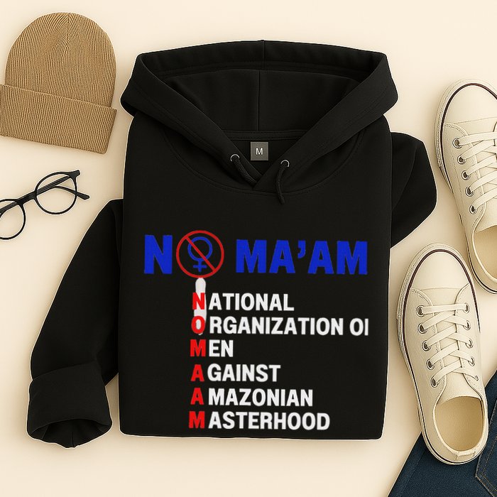 No MaAm Yes Maam Married With For Children Hoodie
